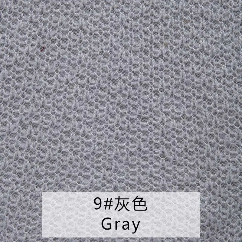 Xsintianji акриловая ткань для пуловеров весной 50*160 см/шт T01006 - Цвет: 9