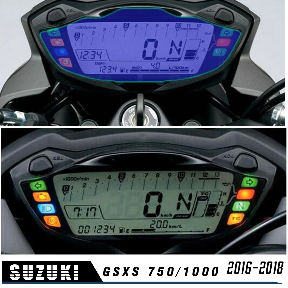 Защитная пленка спидометра кластерная наклейка с защитой от царапин для Suzuki GSXS