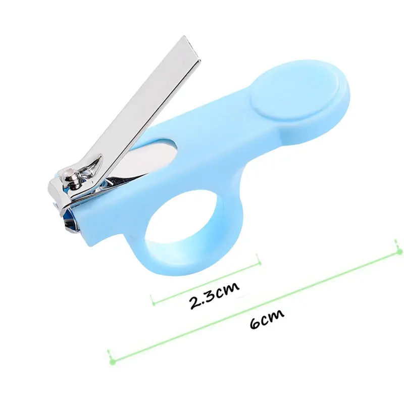 4 цвета детские ножницы для ногтей безопасные пальцев подарочный набор душа|Уход