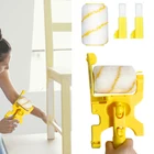 DIY малярная валиковая кисть инструмент для окантовки краски для обрезки кромок валиковая кисть для рисования стены декоративные ручки инструменты настенные потолки валик для покраски стен 