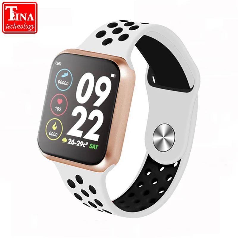 F9 спортивные Смарт часы для apple сенсорный экран сердечного ритма кровяное