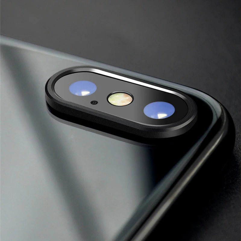 For iPhone X Tempered Glass Rear Camera Lens Protector Guard Cover 3D Back Webcam Protection Filter Man Cellphone Accessories | Мобильные