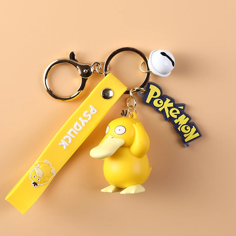 Милый брелок с покемоном игрушки Пикачу Psyduck чармандер Сквиртл Бульбазавр Jigglypuff