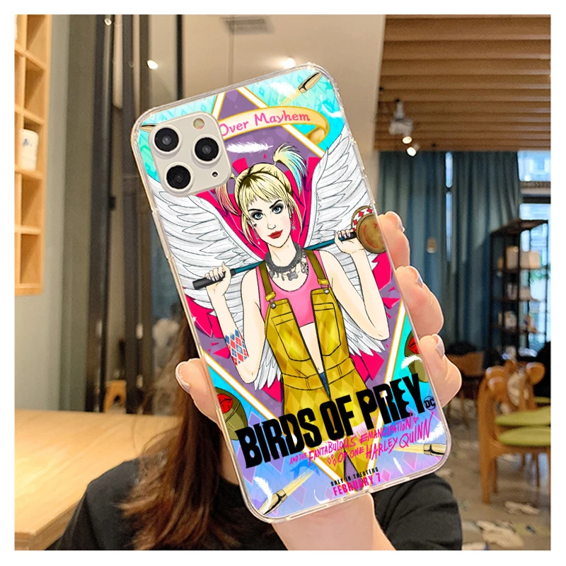 Хищных птиц &quot Харли Квинн &quotкиноплакат 2020 чехол для iPhone 6 6s 7 8 plus X XR XS 11Pro Max чехлы