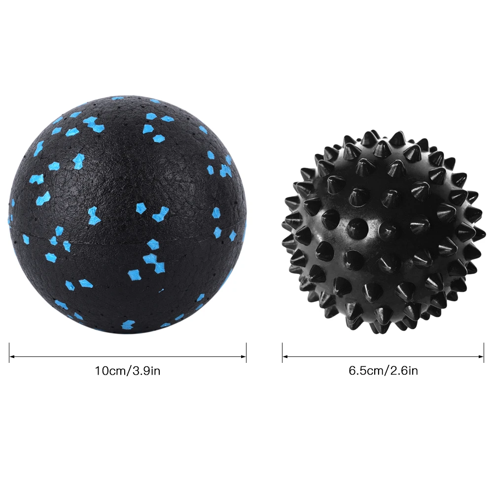 Эластичные ленты петли для упражнений с модным шариком набор массажных мячей