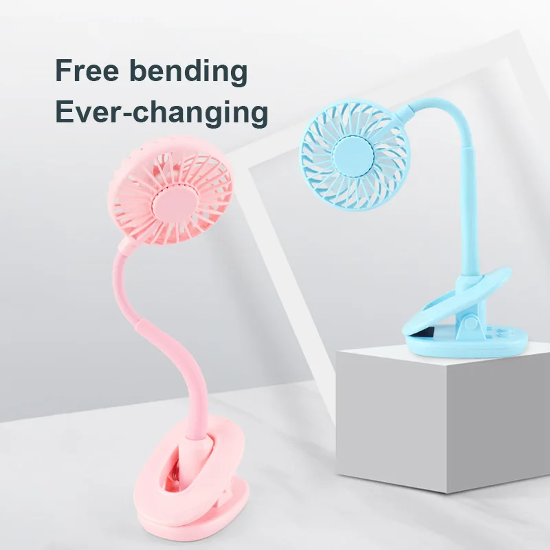 Портативный охлаждающий мини вентилятор USB с вращением на 360 градусов