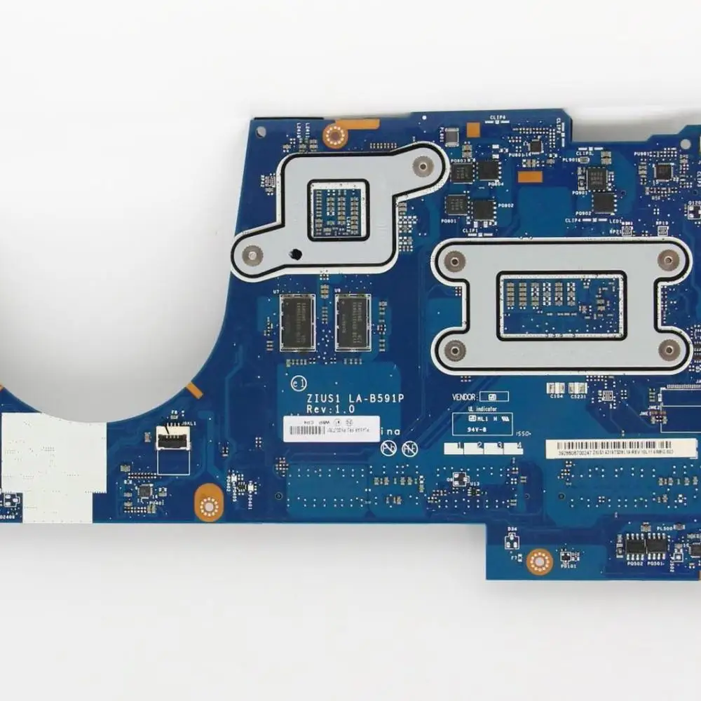 

Laptop motherboard for Lenovo YOGA S5 15 Mainboard ZIUS1 LA-B591P CPU I5-5200U SR23Y N15S-GT-S-A2 2G RAM FRU:00JT358