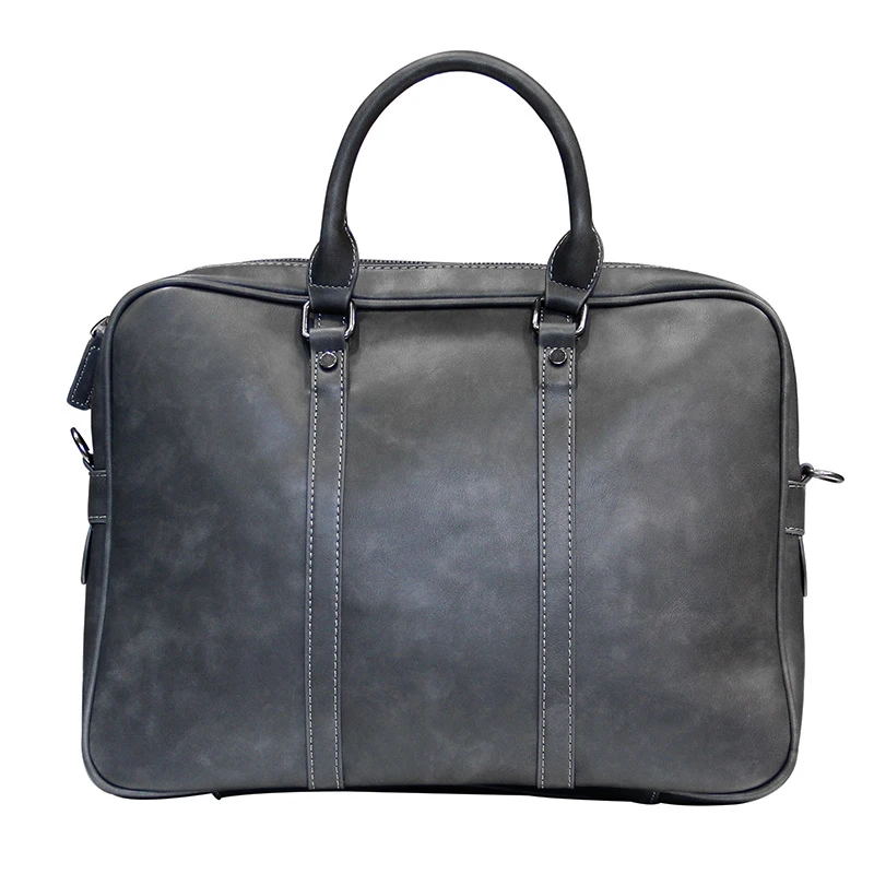 

LEBSGE Fashion Men's High Quality Pu Leather Handbag Business Briefcasesingle Shoulder Bag Personality Men File Bag Cross-slung