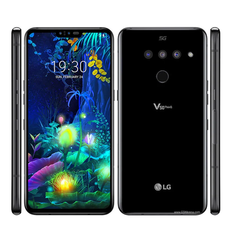 Оригинальный LG V50 ThinQ 5G V500N мобильный телефон 6 4 дюймов Корейская версия 128 Гб ПЗУ NFC