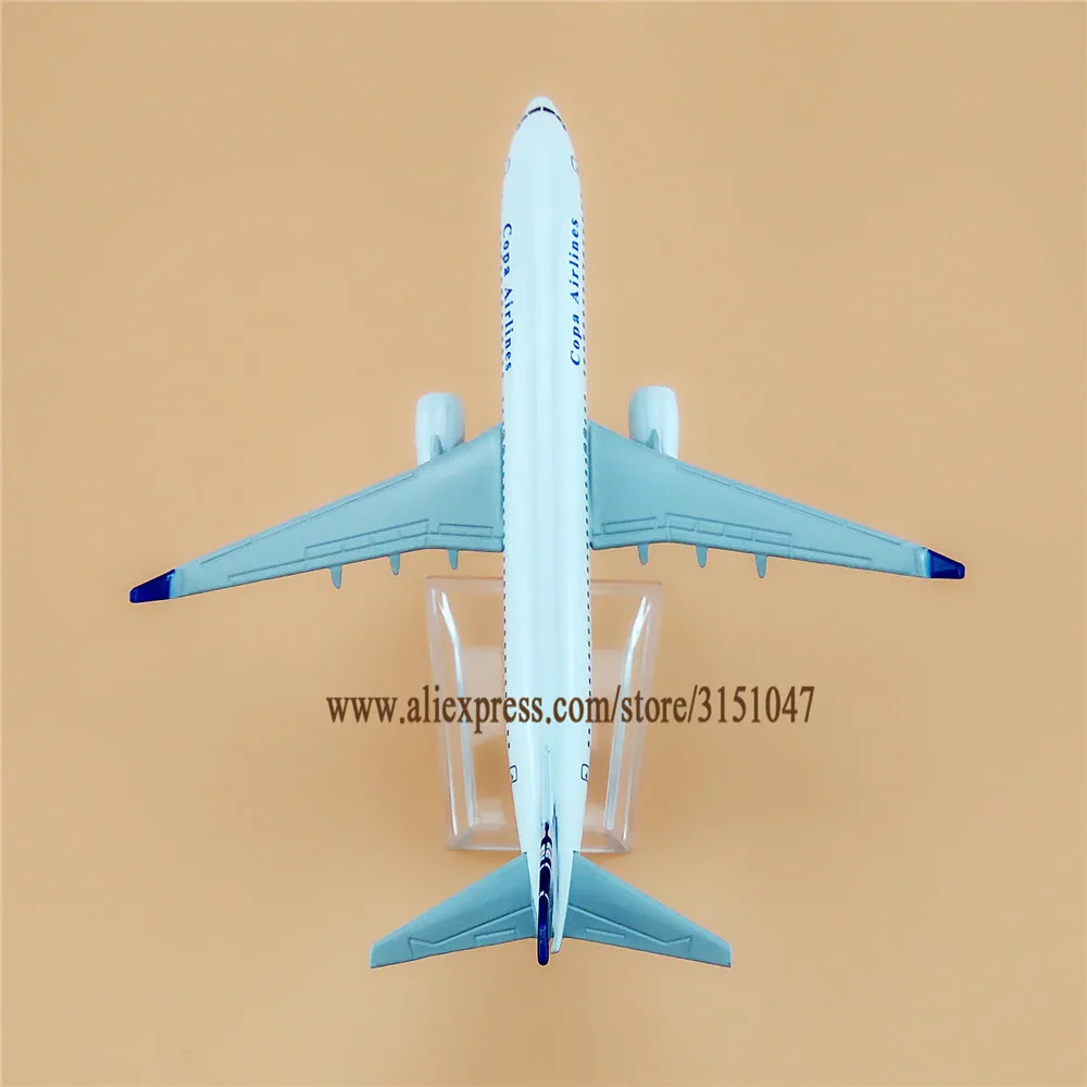 Модель самолета из металлического сплава авиакомпании Copa B737 модель Боинг 737 со
