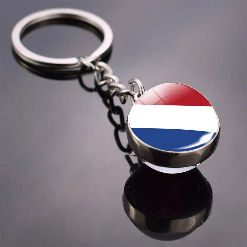 Двойной подвесной брелок со стеклянными шариками Западная Европа Бельгия