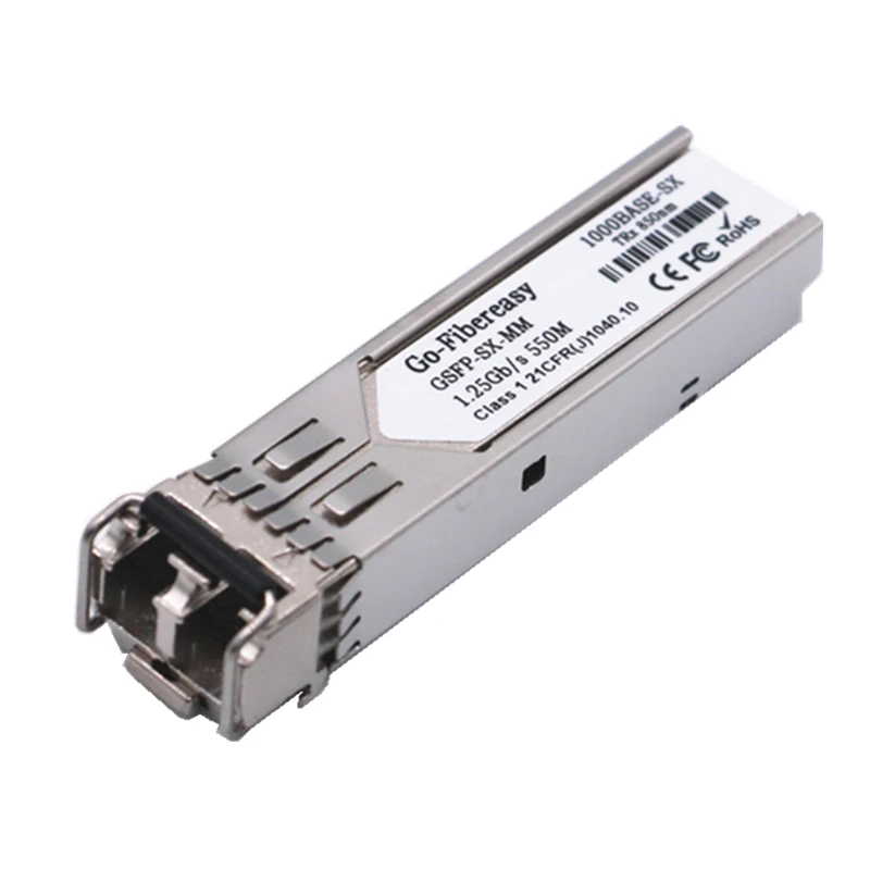Gigabit Fiber Optic SFP Transceiver Module 1000Base-SX MMF 850nm 550m 1.25G SFP Module SX for GLC-SX-MM SFP Transceiver Module