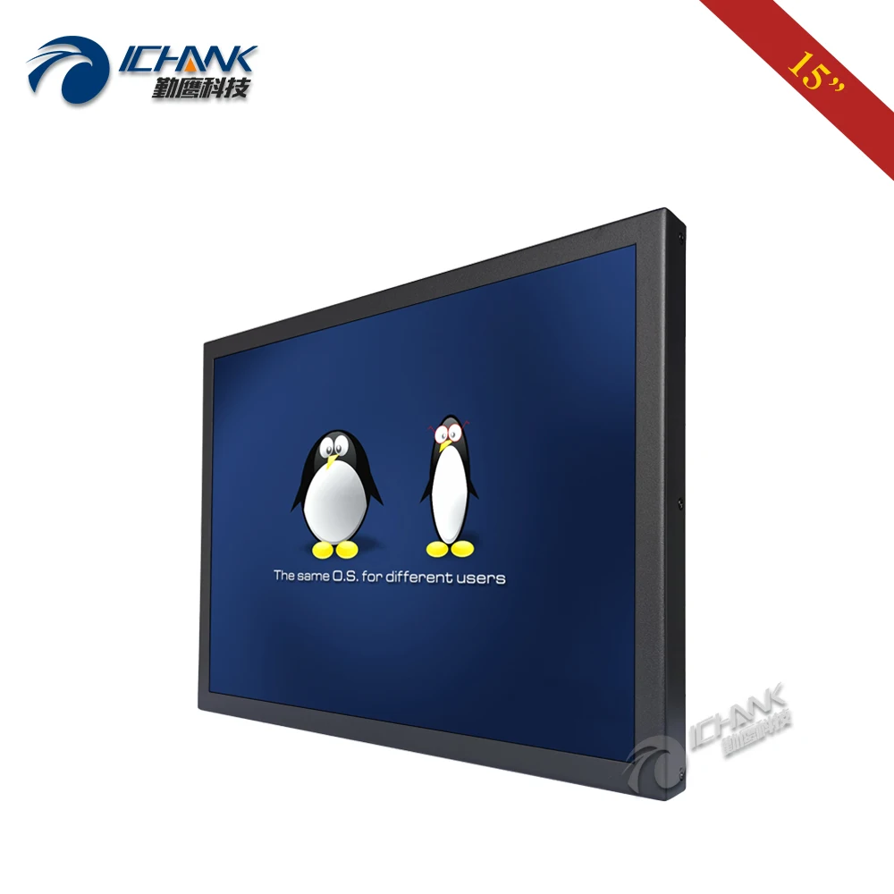 B150TN-ABHUV/1" 1024x768 HDMI VGA металлический стальной монитор в корпусе ЖК-экран/15" дюймовый BNC пульт дистанционного управления безопасности ПК монитор