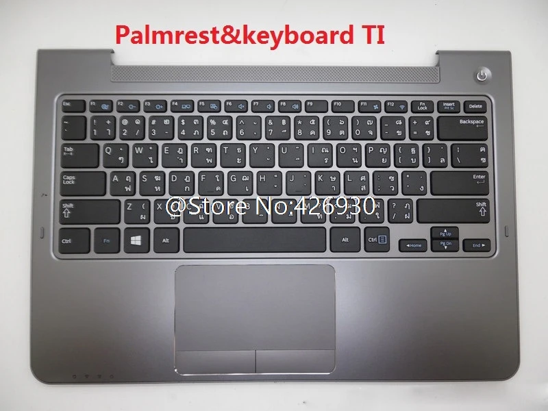 Ноутбук с подставкой и клавиатурой для Samsung NP530U3B 530U3B корейский KR Бразилия BR