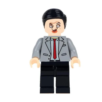 Mr Bean Одиночная во все тяжкие Волтер Уайт Джесси ТВ рисунок Убить Билла Vol.1 ума Турман строительные блоки модель кирпичи игрушки подарки - Цвет: Mr Bean