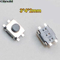 cltgxdd 5pcs 3x4x2 patch 4pin smd by remote control button touch switch 342 tactile tact push button switches