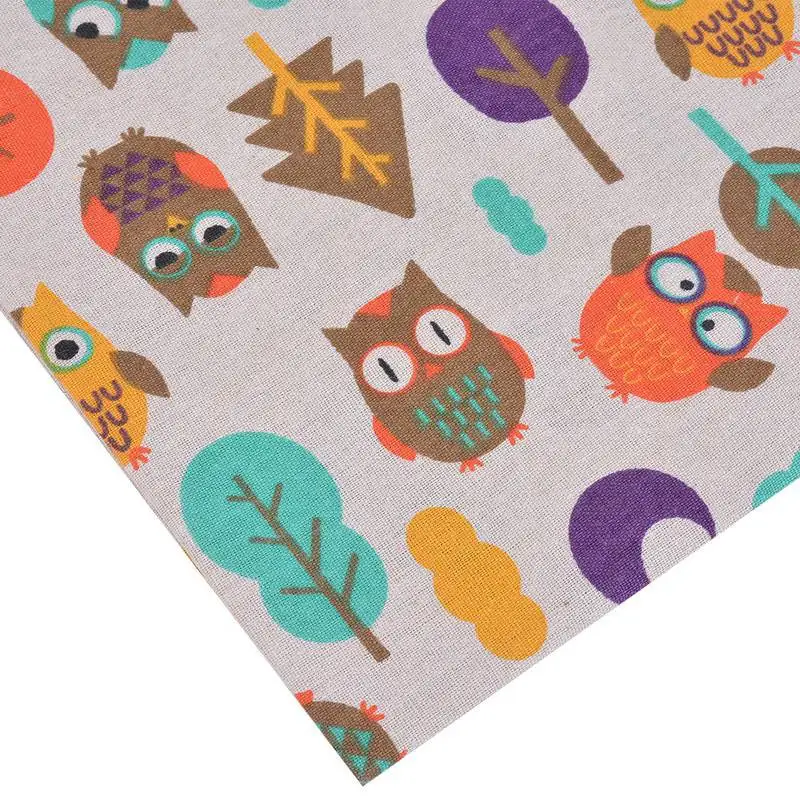 98x48 см хлопок ткань простой стиль серый белый розовый маленький крест для DIY