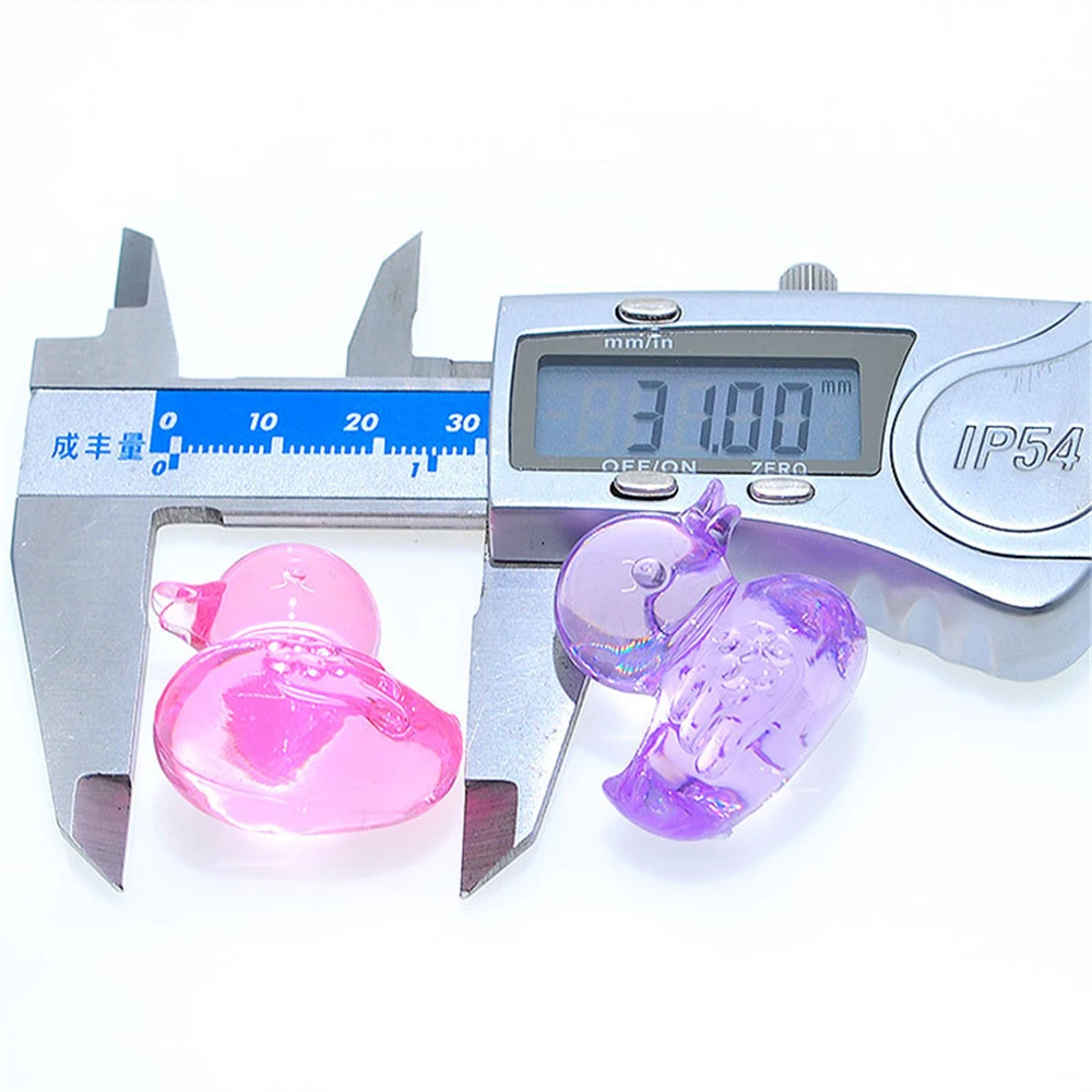 6 шт. 31 мм акриловая бусина Имитация Кристалл утка стекло подарок на день рождения