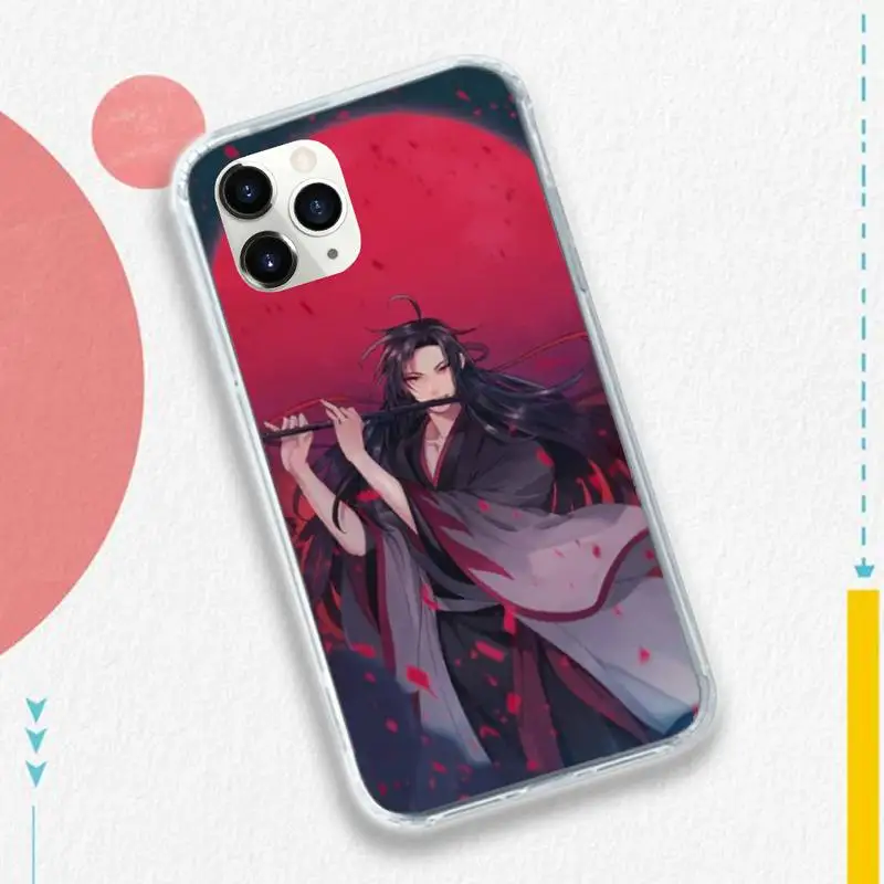 

mo dao zu shi Chinese anime high quality Phone Case cover for iPhone 11 12 pro XS MAX 8 7 6 6S Plus X 5S SE 2020 XR