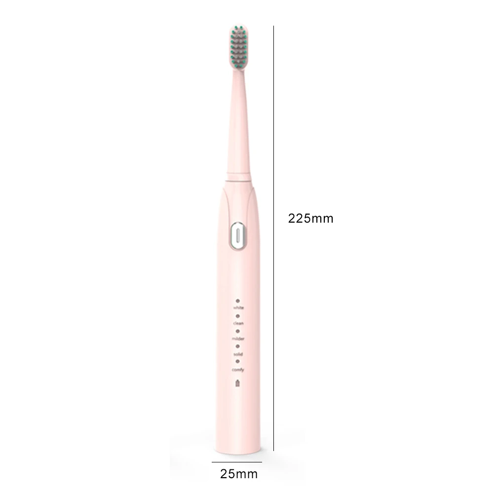 

Sonic Electric Toothbrush 5 Modes USB Rechargeable Ultrasonic Automatic Long Battery Life Durable Household Adult Tooth Brush