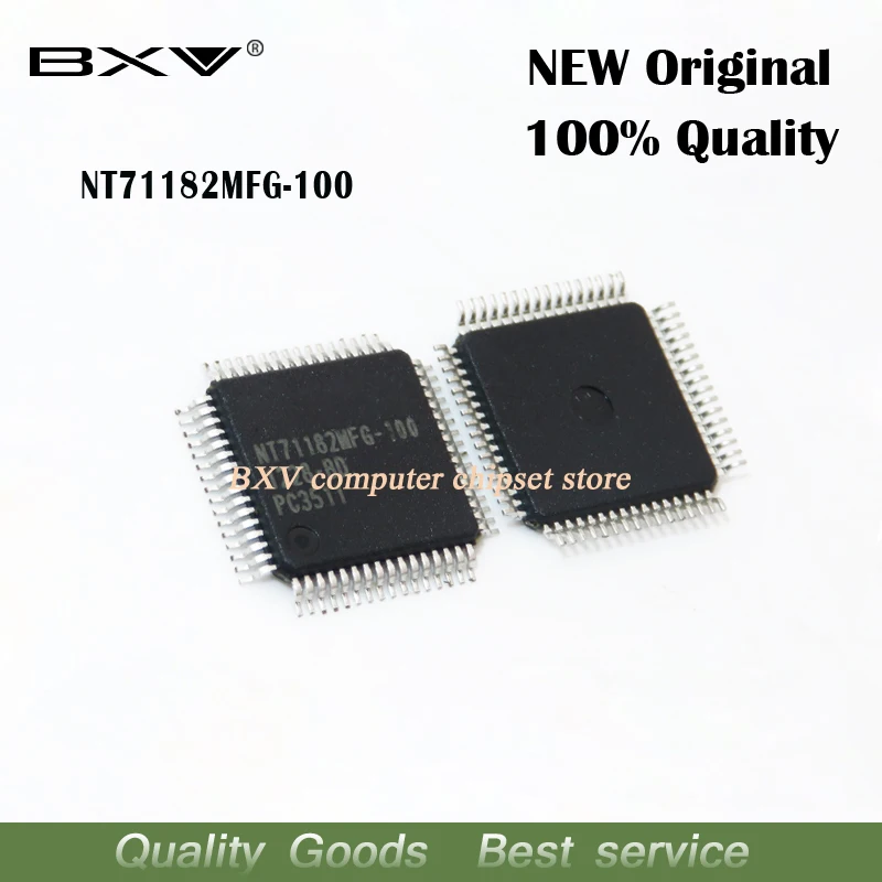 (2 шт.) 100% новый Φ NT71182MFG QFP IC Chip