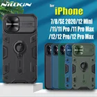 Чехол Nillkin ударопрочный для Apple iPhone 13, 12, 11 Pro Max, 13, Mini, 8, 7, SE, 2020 дюйма