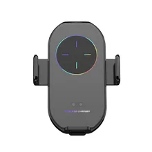 Premium Car Wireless Charger Mobile Phone Bracket Induction Opening / Closing Navigation Fixing Frame Fast Charging Auto Holder