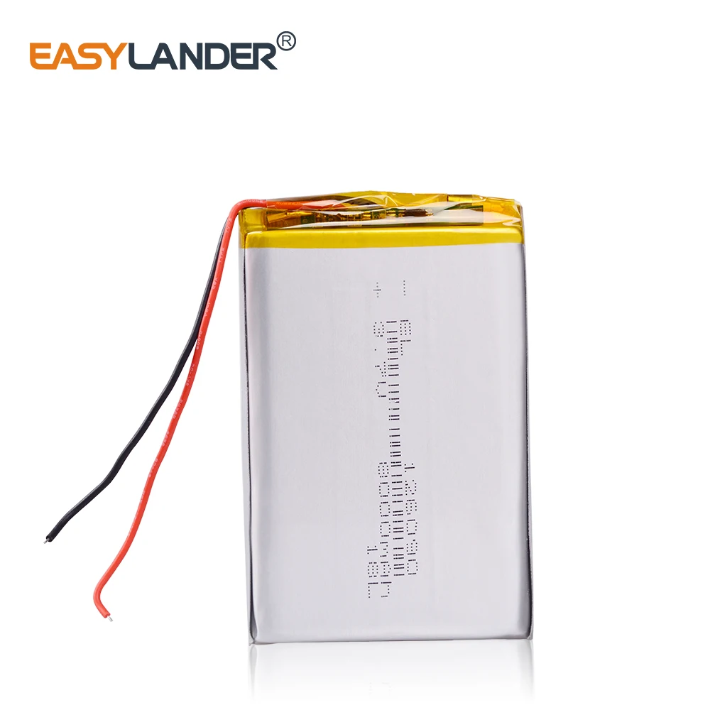 126090 3 7 V литий-полимерный аккумулятор 8000Mah Li-Po Аккумуляторная батарея для MP4 MP5 Tablet