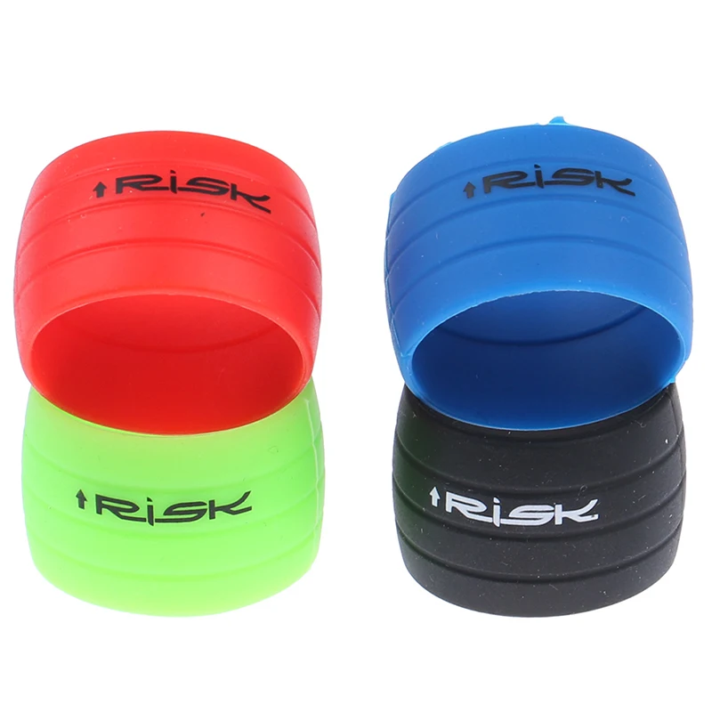 

1 Pair Silicone Plug Road Bike Handlebar Tape plugs Anti-Skip Rubber Bicycle Handlebar end Bar Tape Fixed Ring Waterproof Wear