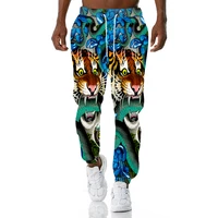 new fashion mens sweatpants tiger snake animal pattern 3d full body printed jogger trousers harajuku casual hip hop pants ck07