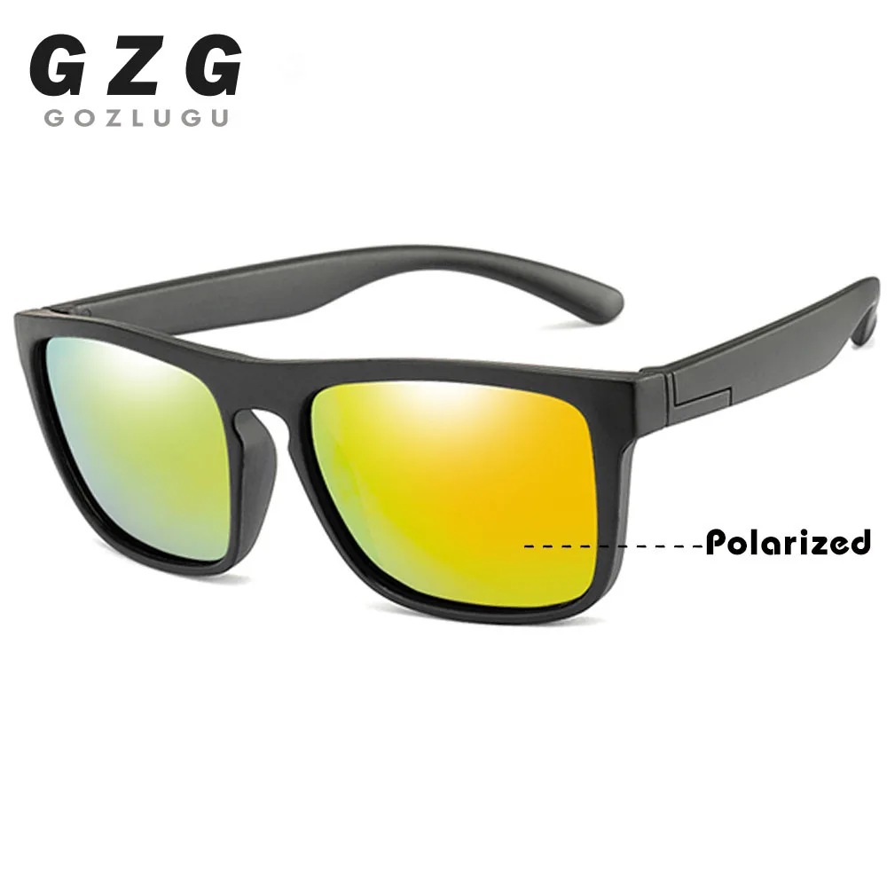 New Fashion Kids Polarized Sunglasses Brand Design Boys Girls Square Sun Glasses UV400 Child Shades Eyewear Oculos de sol Gafas |