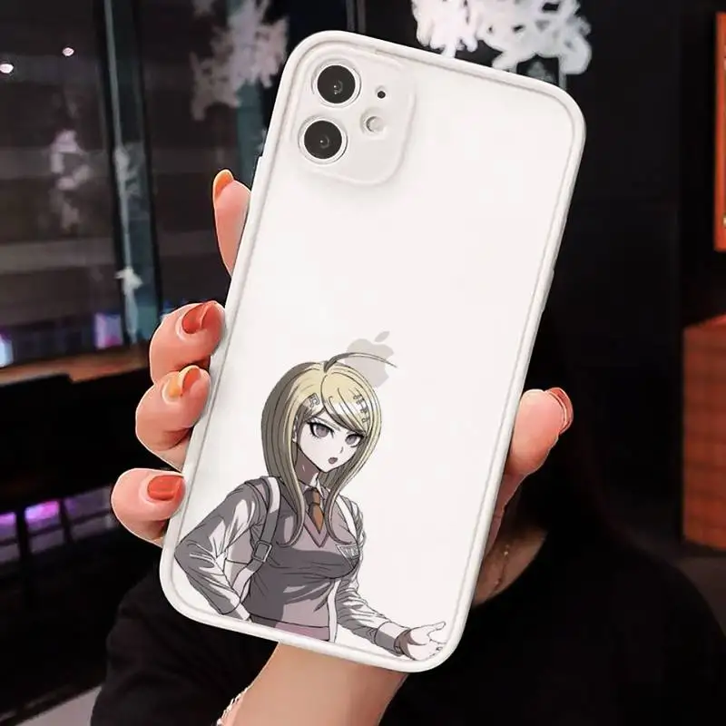 

Danganronpa V3 Killing Harmony high quality Phone Cases matte transparent For iphone 7 8 11 12 plus mini x xs xr pro max cover