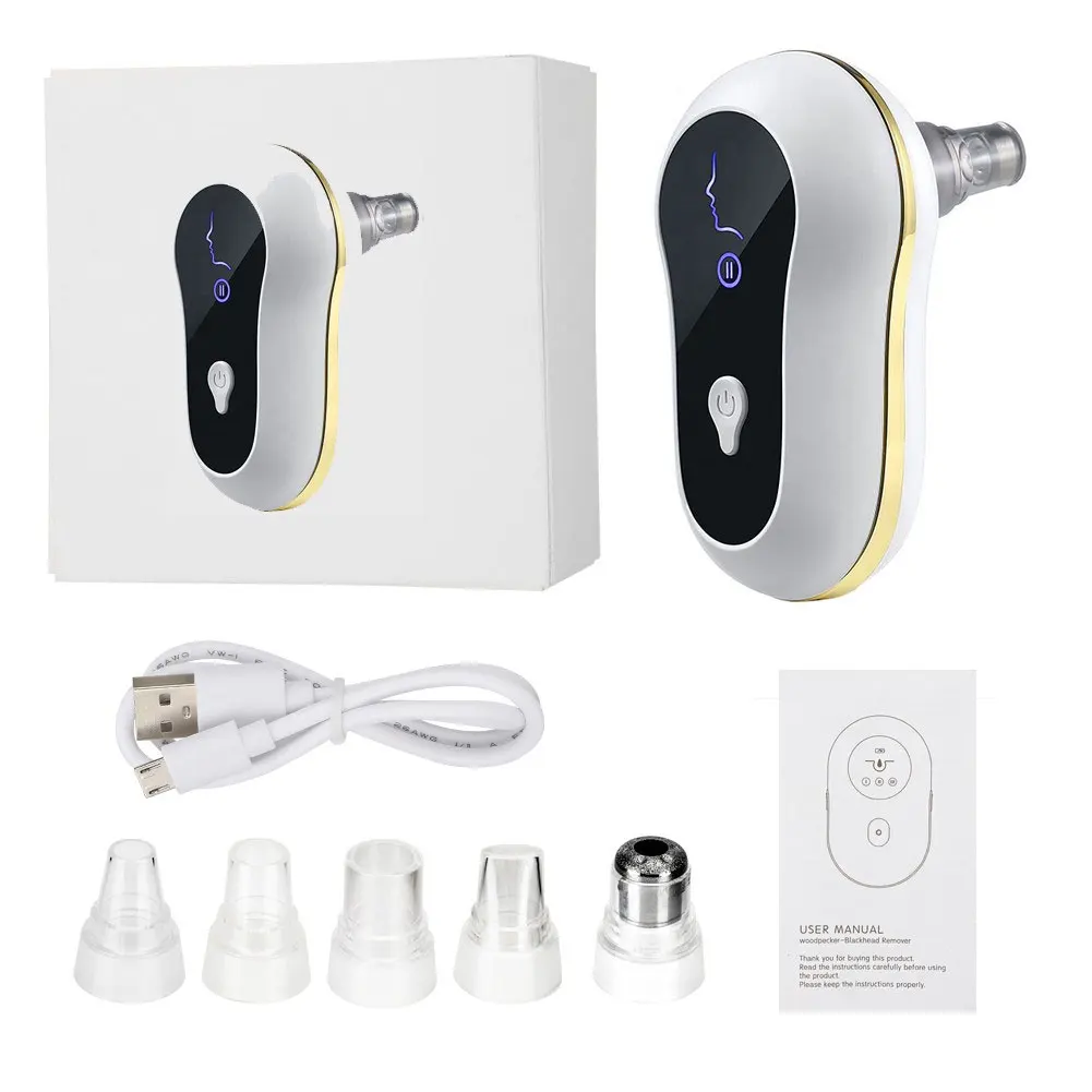 

Electric Blackhead Cleaner Facial Blackhead Remover Black Point Vacuum Cleaner Tool Black Spots Pore Acne Cleaner Machine