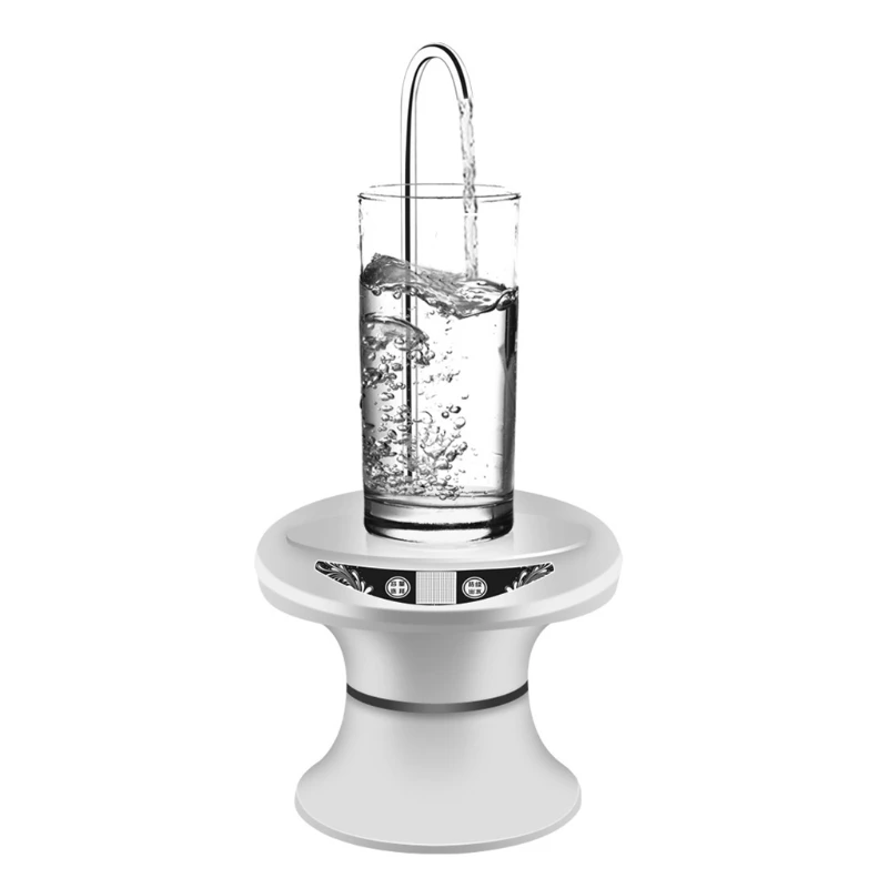 

Portable Electric Pallet Bottled Water Pump Wireless Automatic Water Dispenser USB Rechargeable Bucket Bottle Dispenser X37C