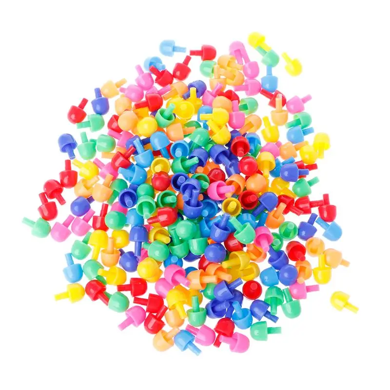 

Children Mushroom Nails Peg Puzzle Jigsaw Puzzle Creative Pegboard