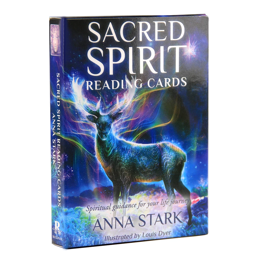 

Карты для чтения Священного духа, духовное руководство для путешествия по вашей жизни, карты для чтения серии, карты Таро оракула, настольна...