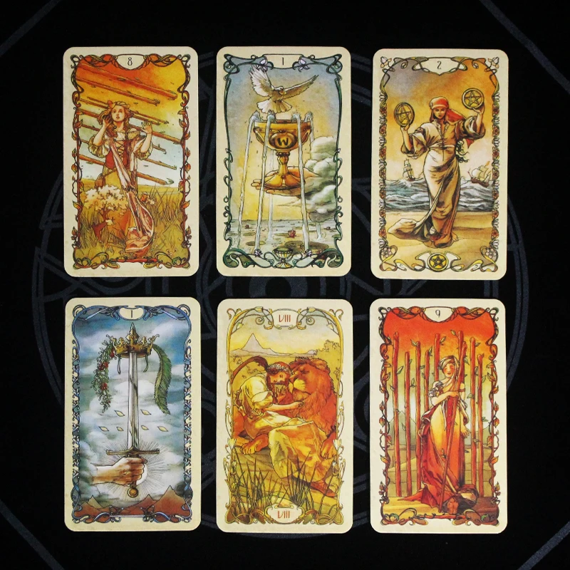 Новое поступление 2021 креативный Таро готический шрифт высокое качество карточка