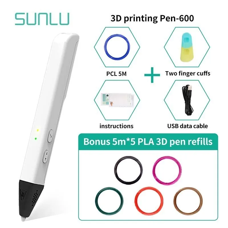 Низкая температура PCL нить 3D Ручка для детей Исследуйте мозги интеллект лучший