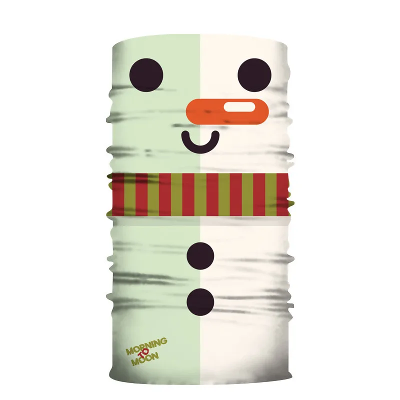 Outdoor New Men Women Head Scarf Magic Print Christmas Ski Camping Cycling Running Face Mask Neck Warmer Bandana | Спорт и