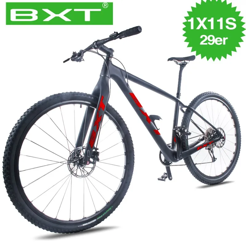 Недорогой горный велосипед 29er MTB 1*11 скоростной 29*2 1 велосипедные шины бесплатная
