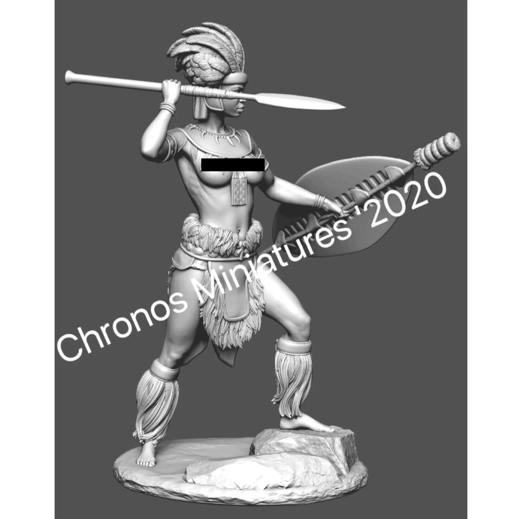

75mm Resin Model Figure GK，Female role， Unassembled and unpainted kit