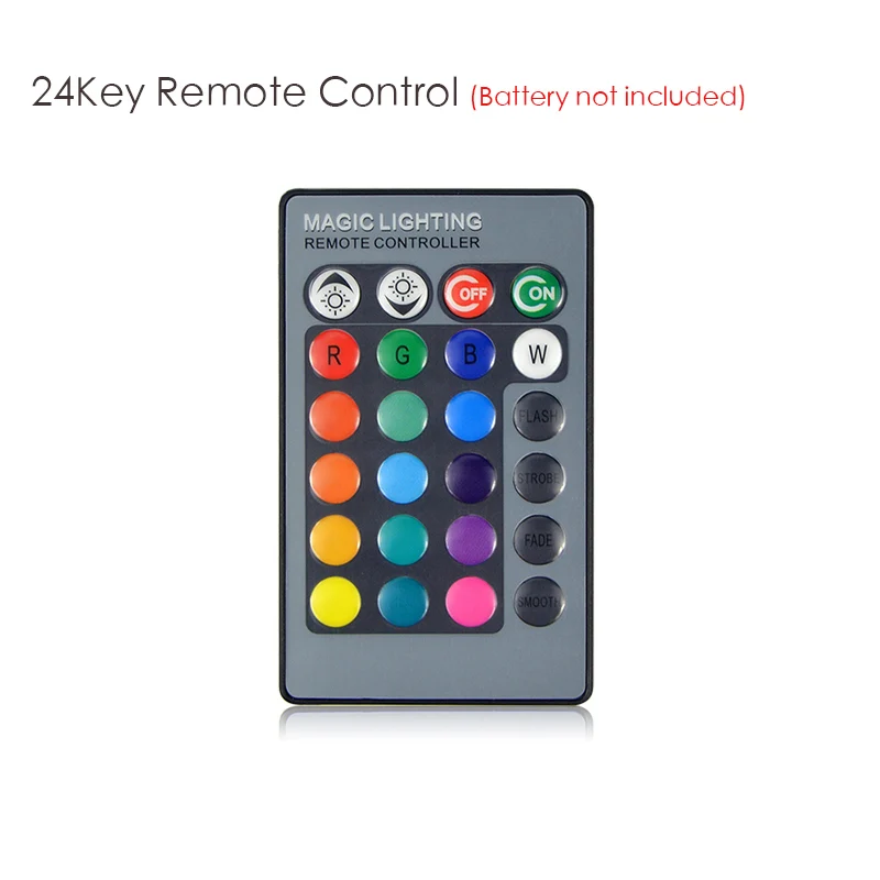 Only Remote Control Умный дом жизнь светодиодный вспышка с WiFi лампа E27 RGBW RGBWW умная лампа музыка Bluetooth 4,0 приложение управление/ИК пульт дистанционного управления Домашний Светильник ing - Цвет: Only Remote Control