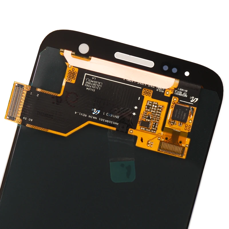 5 1 ''Super Amoled дисплей с рамкой для SAMSUNG Galaxy S7 Плоский ЖК G930 G930F сенсорный экран