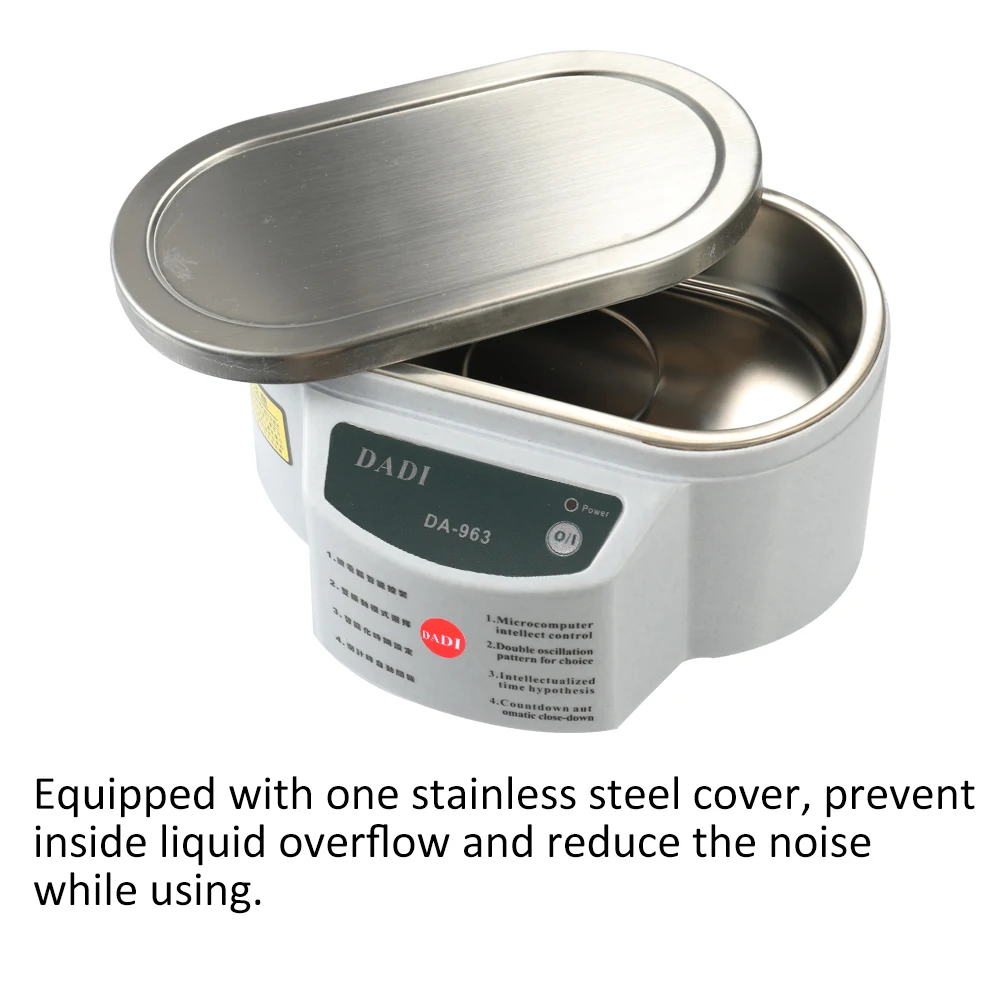 Ultrasonic Cleaner Mini Household Digital Jewelry Watches Glasses Circuit Board Cleaning Machine | Бытовая техника