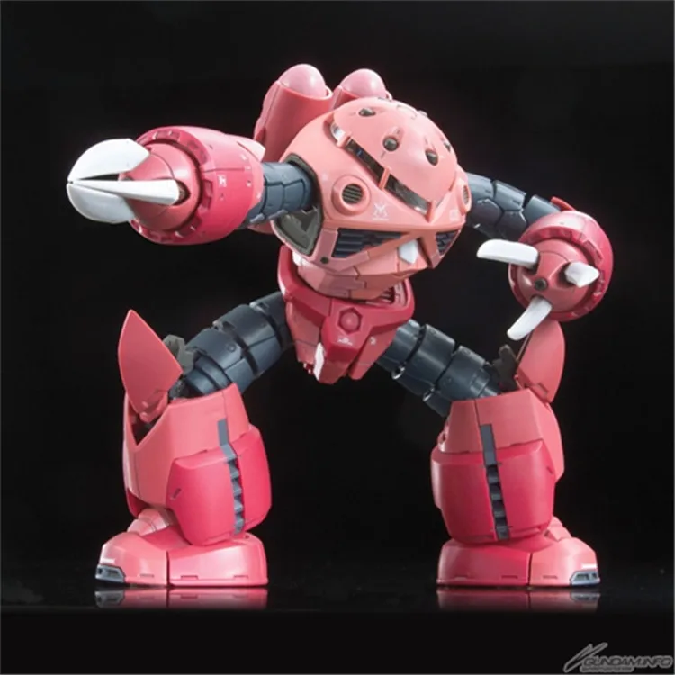 

BaiDai RG 16 1/144 Z'GOK CHAR CUSTOM Action Figure Chart Out of Print Rare Spot Kids Assembled Toy Gifts