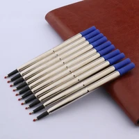 10pcs jinhao blue good quality 0 7mm rollerball pen refills
