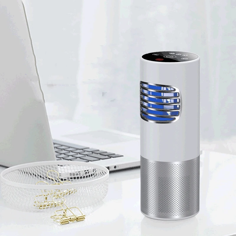 

HEPA Air Purifier Smoke Car Purifiers for Home Pets Hair True HEPA Filter for Small Bedroom 4-Stage Filtration