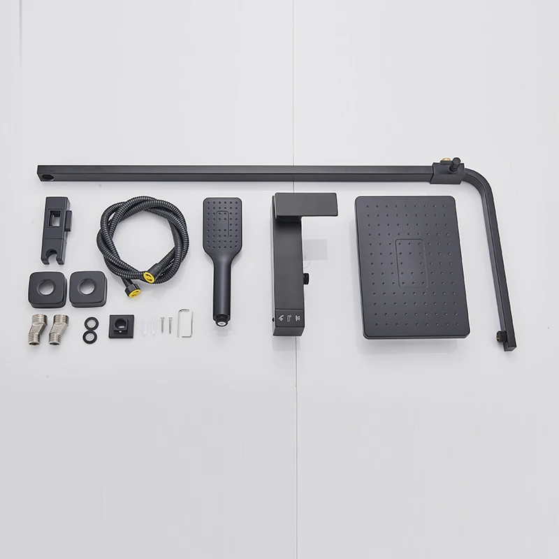 

Luxury Black Shower Set Shower Faucet Hot And Cold Black Shower Faucet Shower Mixer Taps