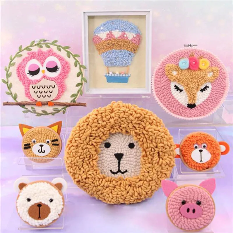 Деревянная волшебная ручка для вышивки перфоратор игла валяния набор рукоделия