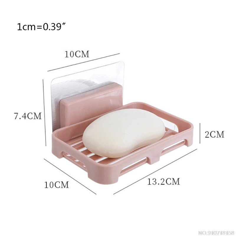 Настенный футляр для мыла на присоске сушилка ручной работы держатель чехол